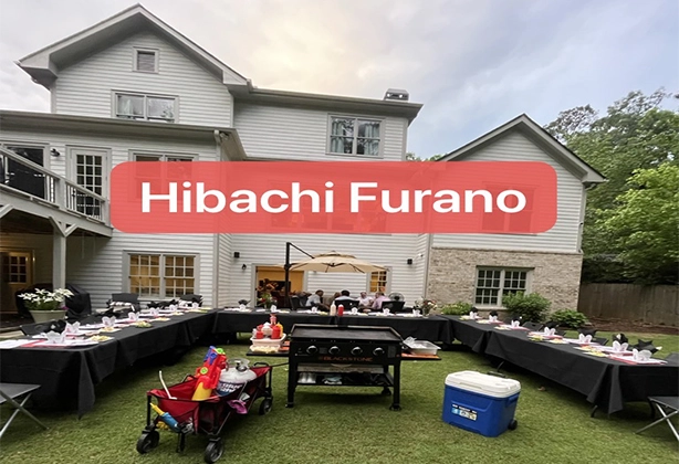 hibachi catering at home